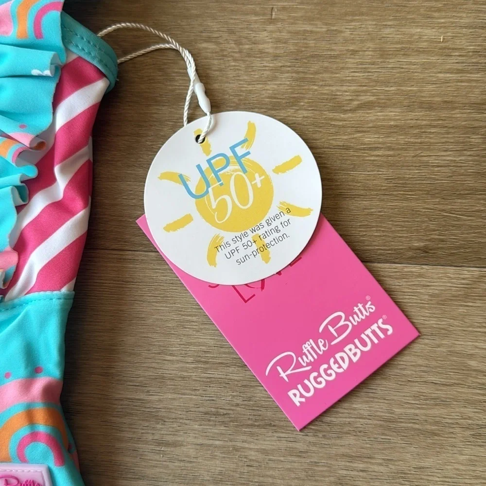 Ruffle Butts Swimming Suit Girl’s size 3-6 months New with tags